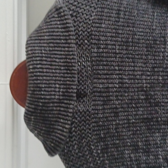 RALPH LAUREN Dark Gray Shawl Collared Cardigan Sweater, XL - Picture 14 of 15